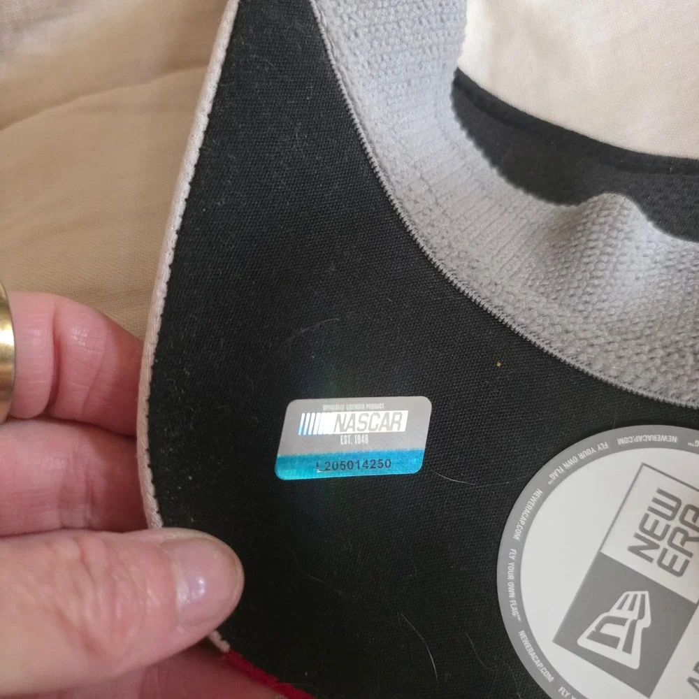 New Era NASCAR Visor Austin Dillon 3 Black Red OSFM NWT Signed Racing Hat
